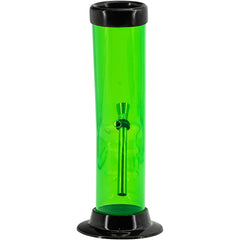 JM Enterprises 9-12" Acrylic Bent Neck Bong - Multiple Colors - Discreet Smoker