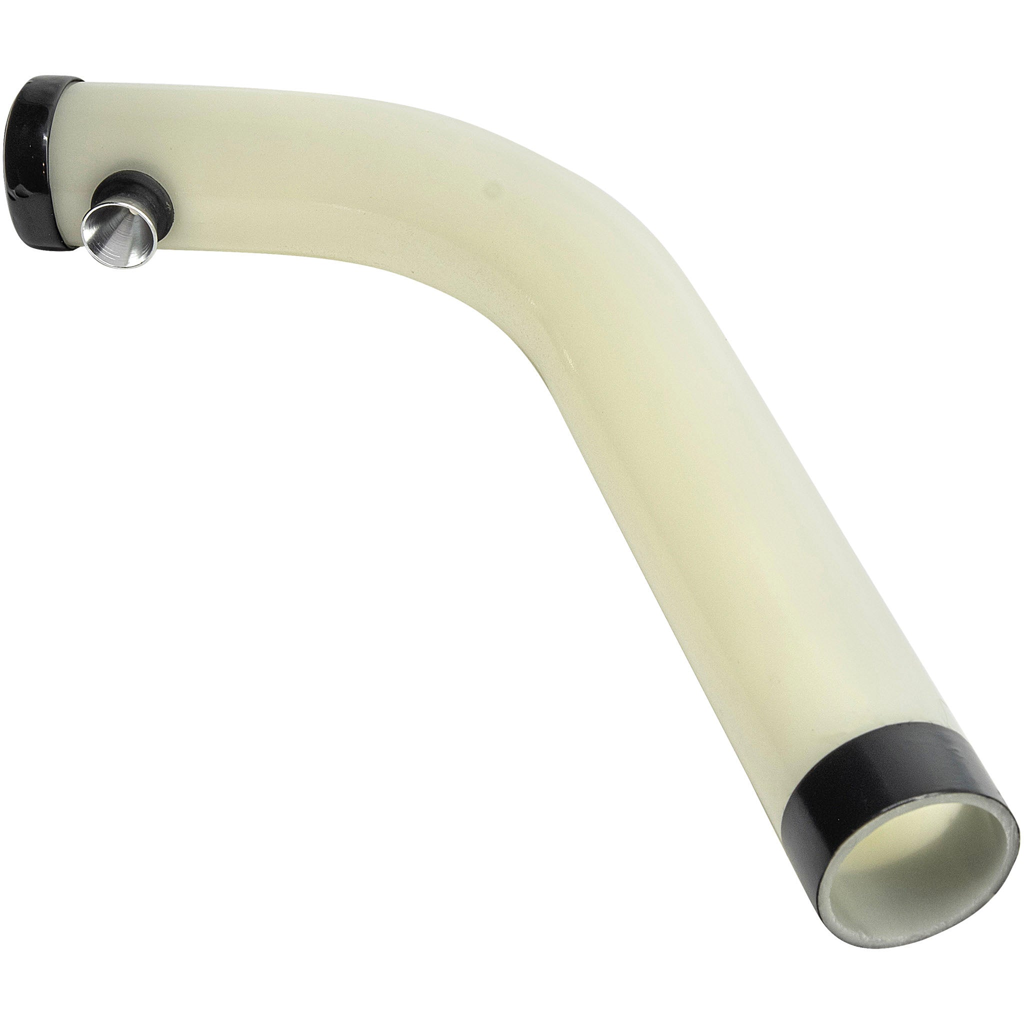 JM Enterprises Acrylic Glow In The Dark Curved Steamroller Tube Gas Mask - Discreet Smoker