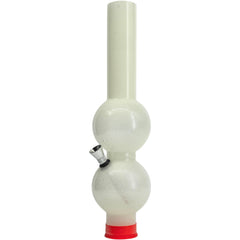 JM Enterprises Acrylic Glow In The Dark Double Bubble Diffuser Gas Mask - Discreet Smoker