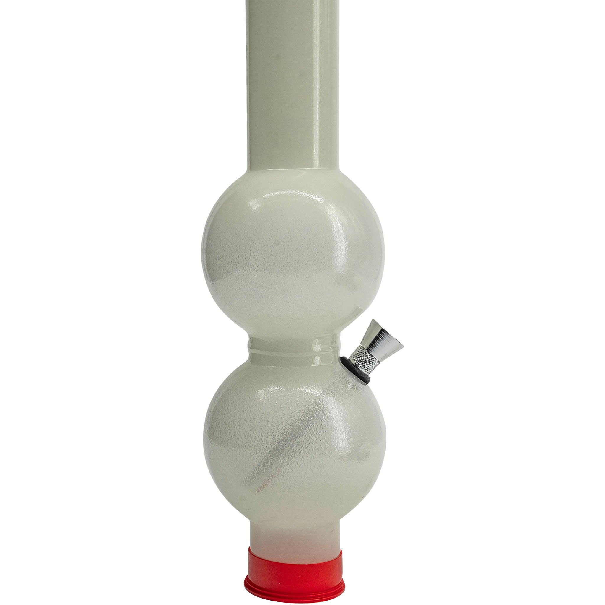 JM Enterprises Acrylic Glow In The Dark Double Bubble Diffuser Gas Mask - Discreet Smoker