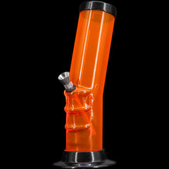 JM Enterprises 9-12" Acrylic Bent Neck Bong - Multiple Colors - Discreet Smoker
