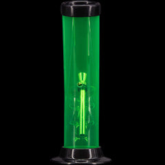 JM Enterprises 9-12" Acrylic Bent Neck Bong - Multiple Colors - Discreet Smoker