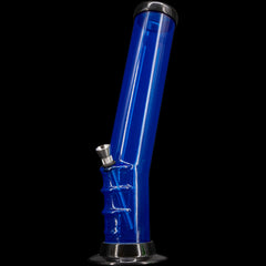 JM Enterprises 9-12" Acrylic Bent Neck Bong - Multiple Colors - Discreet Smoker