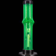 JM Enterprises 9-12" Acrylic Kink Neck Bong - Multiple Colors - Discreet Smoker