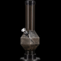 JM Enterprises 9-12" Acrylic Diamond Bong - Multiple Colors - Discreet Smoker