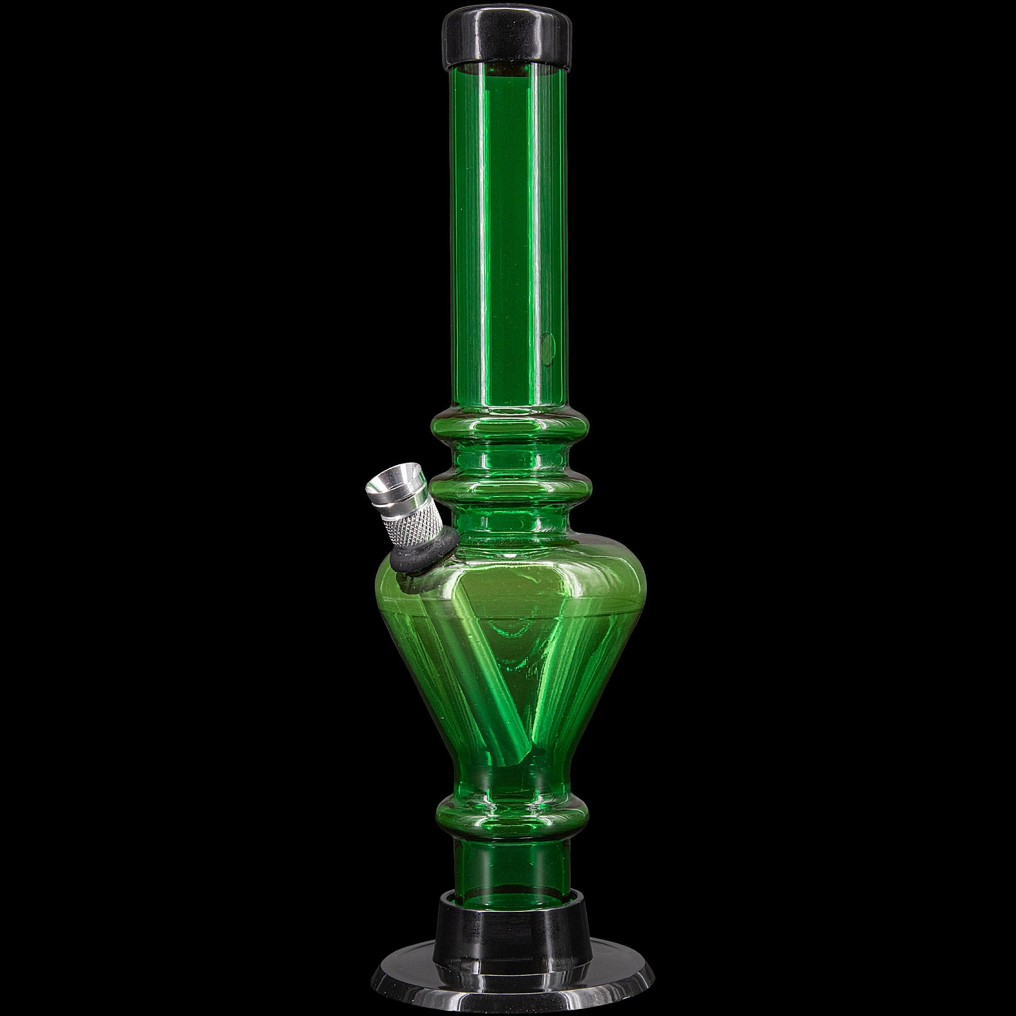 JM Enterprises 8" Acrylic Blossom Bong - Multiple Colors - Discreet Smoker