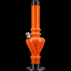 JM Enterprises 8" Acrylic Blossom Bong - Multiple Colors - Discreet Smoker