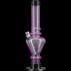 JM Enterprises 8" Acrylic Blossom Bong - Multiple Colors - Discreet Smoker