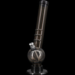 JM Enterprises 8" Acrylic Angled Neck Bubble Bong - Multiple Colors - Discreet Smoker