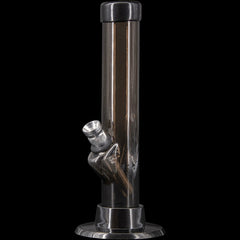 JM Enterprises 6" Acrylic Straight Tube Bong - Multiple Colors - Discreet Smoker