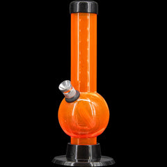 JM Enterprises 6" Acrylic Bubble Bong - Multiple Colors - Discreet Smoker