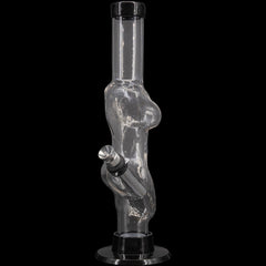 JM Enterprises 8" Acrylic Lady Contour Bong - Multiple Colors - Discreet Smoker