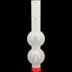 JM Enterprises Acrylic Glow In The Dark Double Bubble Diffuser Gas Mask - Discreet Smoker