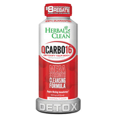 Herbal Clean QCarbo16 Liquid | 16oz - Discreet Smoker