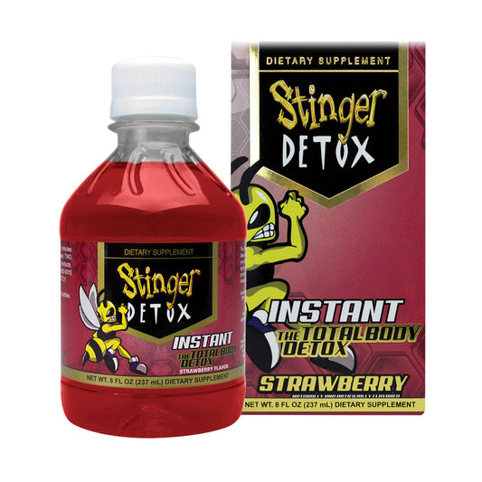 Stinger Instant Total Body Detox - Strawberry / 8oz - Discreet Smoker
