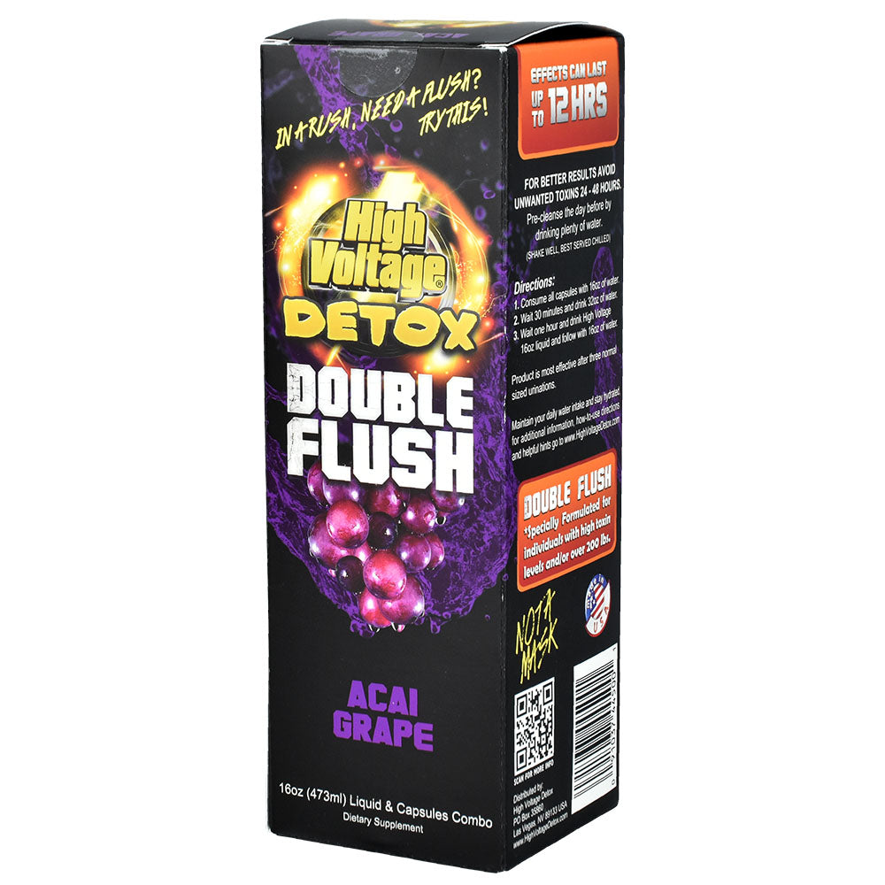 High Voltage Detox Double Flush Combo - Discreet Smoker