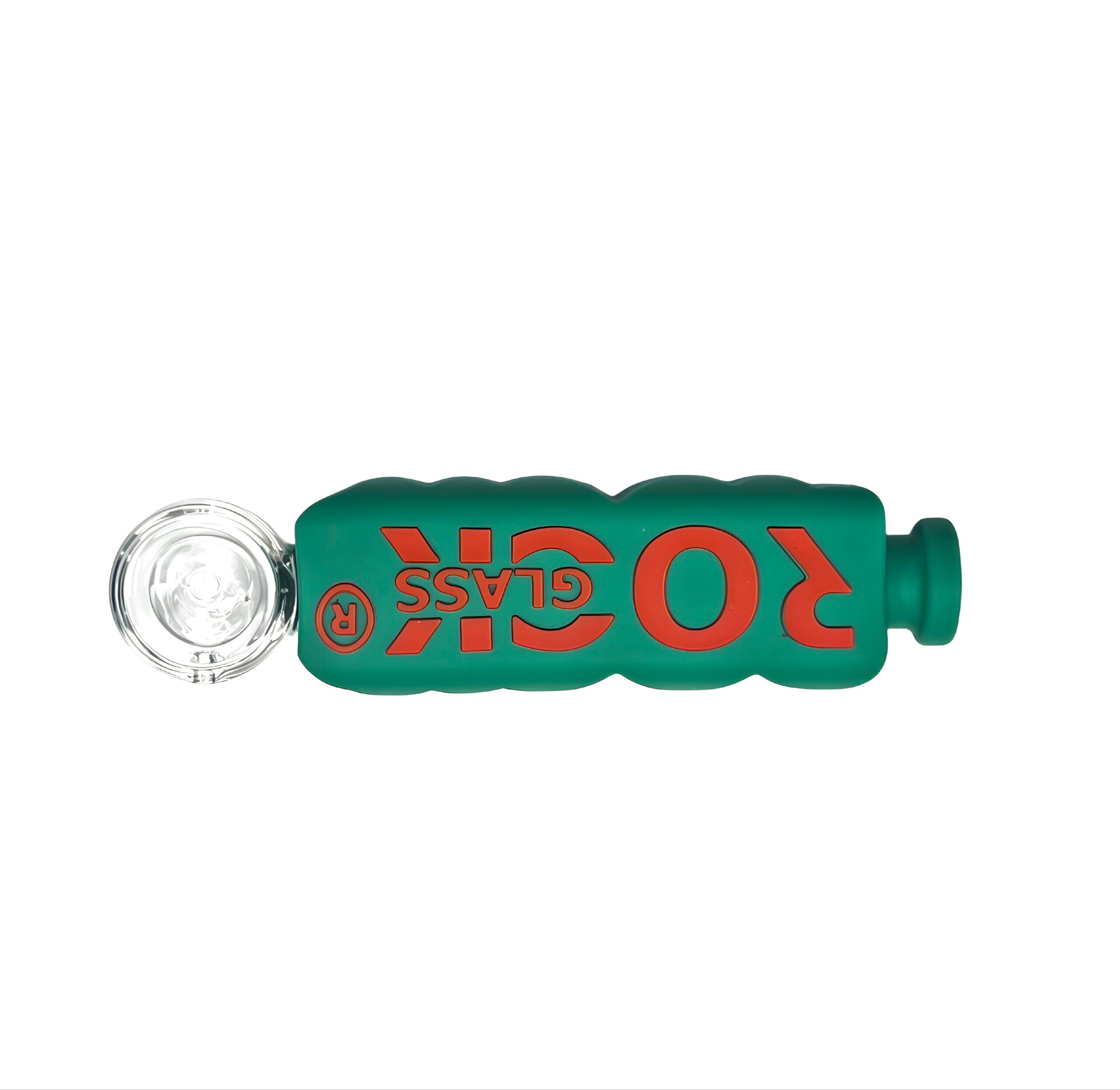 Unbreakable Explorer Rock Glass Silicone Handpipe - Discreet Smoker