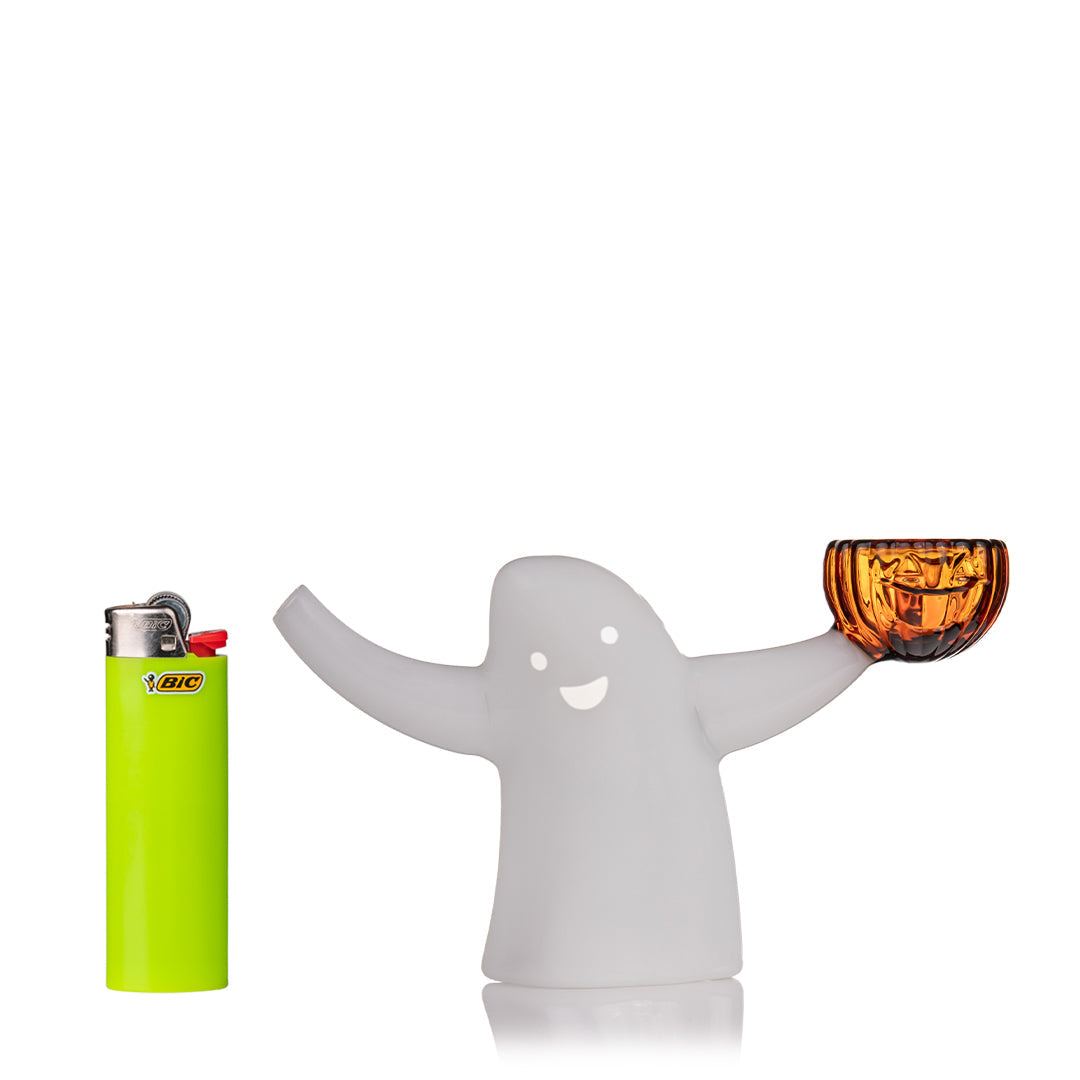 MJ Arsenal Ecto Glass Bubbler Halloween Limited Edition - Discreet Smoker