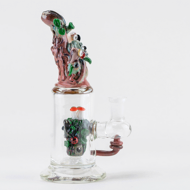 Empire Glassworks Hootie's Family Tree Mini Rig - Discreet Smoker