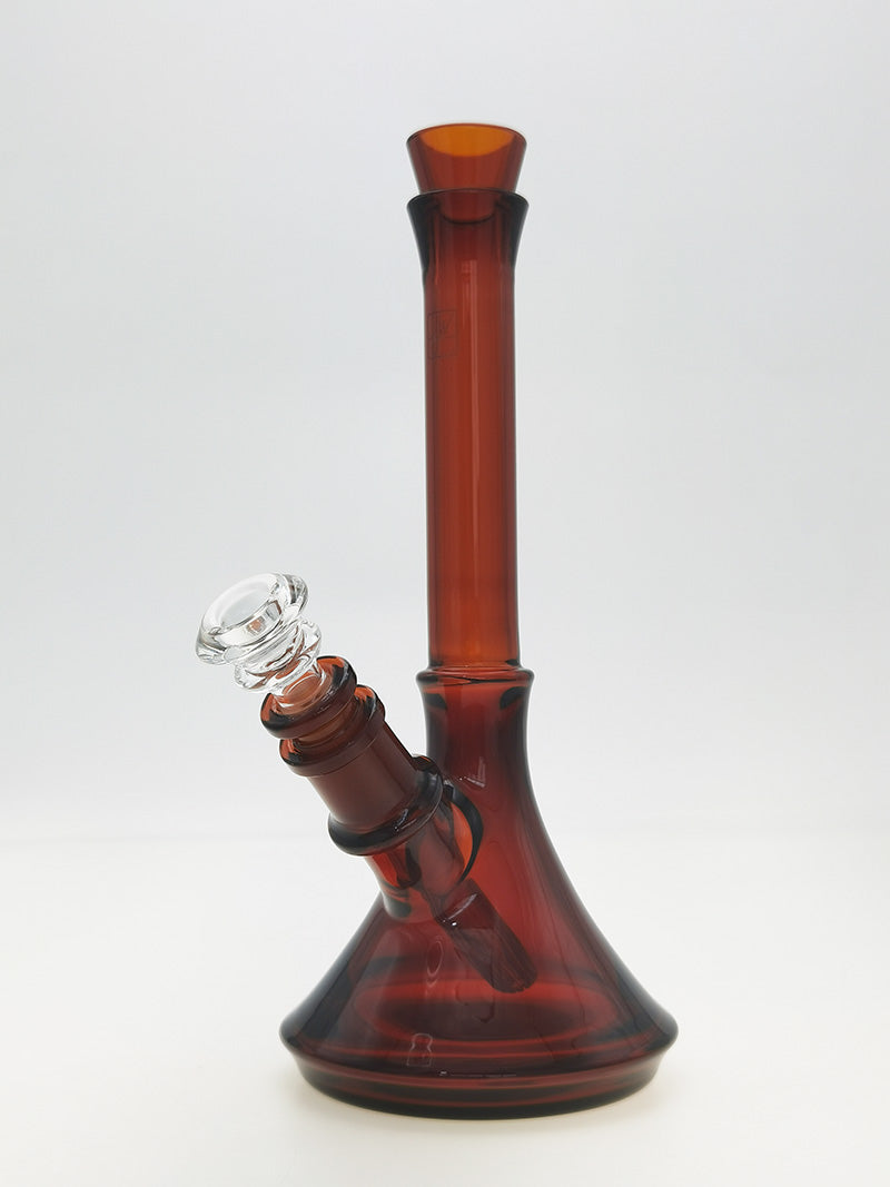Jane West - 10" Beaker w/ Fixed Downstem 25x4MM - 18/14MM Downstem (3.25") - Discreet Smoker