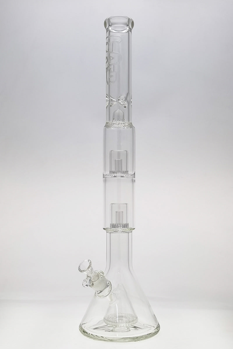 TAG - 24" Super Slit Pyramid to Double Super Slit Fixed Froth Showerhead 50x7MM (18MM Female) - Discreet Smoker