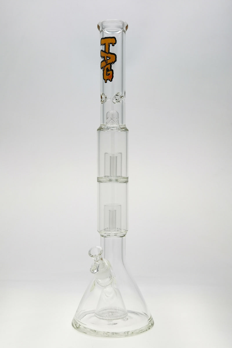 TAG - 24" Super Slit Pyramid to Double Super Slit Fixed Froth Showerhead 50x7MM (18MM Female) - Discreet Smoker