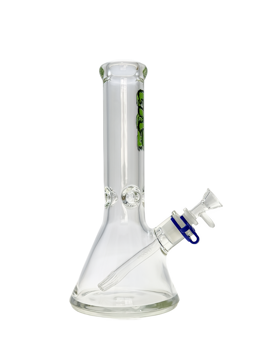 TAG - 12" Beaker 50x7MM - 18/14MM Downstem (4.25") - Discreet Smoker