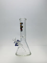 TAG - 12" Beaker 50x9MM - 18/14MM Downstem (4.00") - Discreet Smoker