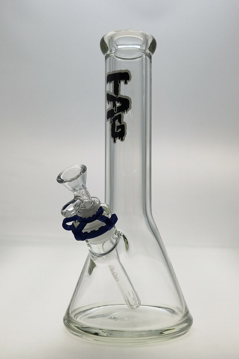 TAG - 12" Beaker 50x9MM - 18/14MM Downstem (4.00") - Discreet Smoker