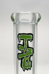 TAG - 12" Beaker 50x9MM - 18/14MM Downstem (4.00") - Discreet Smoker