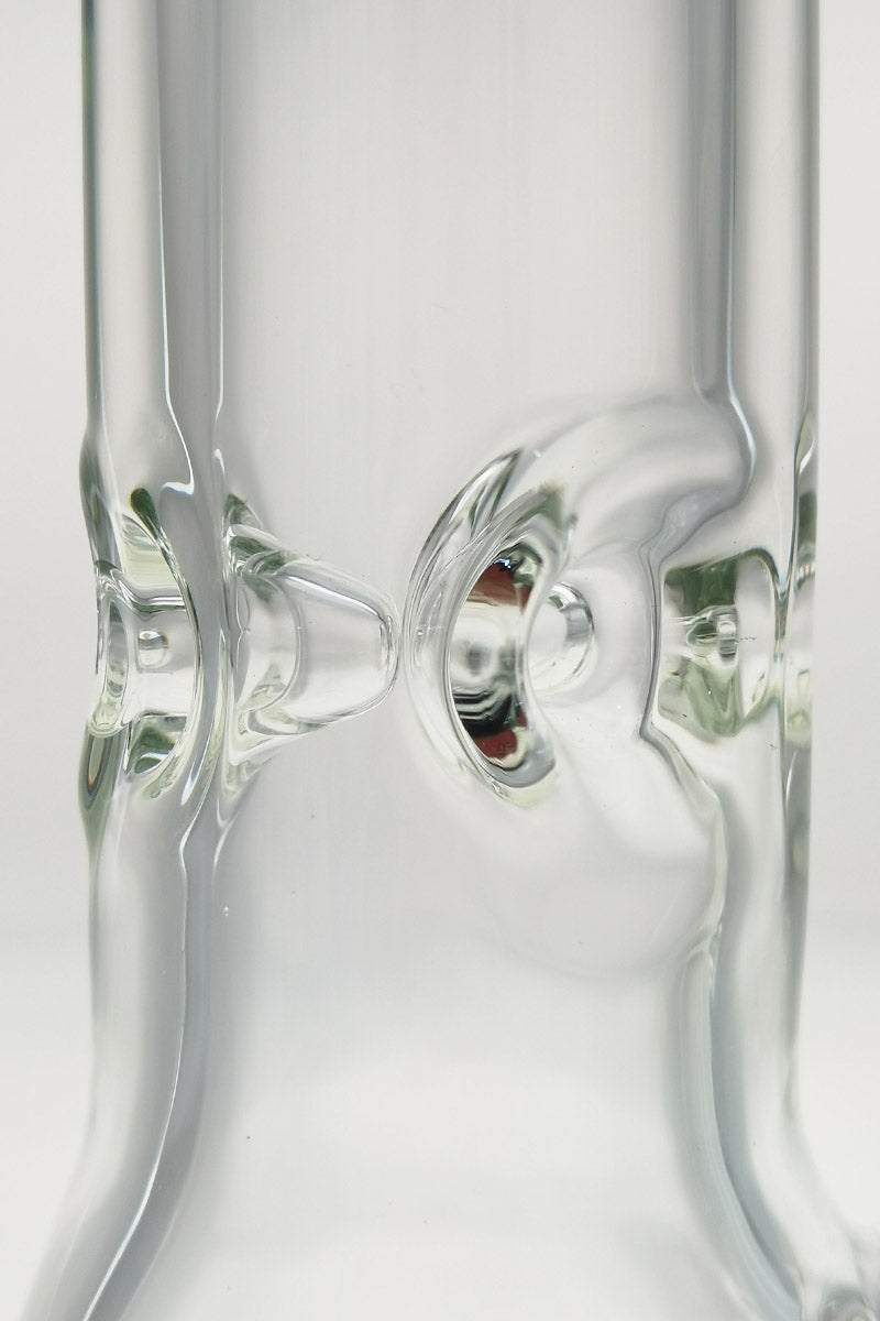 TAG - 12" Beaker 50x9MM - 18/14MM Downstem (4.00") - Discreet Smoker