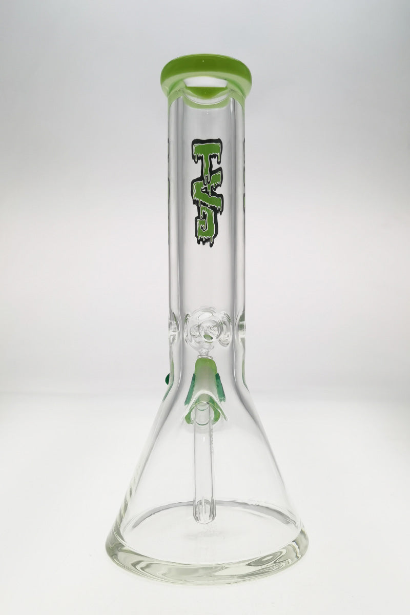TAG - 12" Beaker 50x9MM - 18/14MM Downstem (4.00") - Discreet Smoker