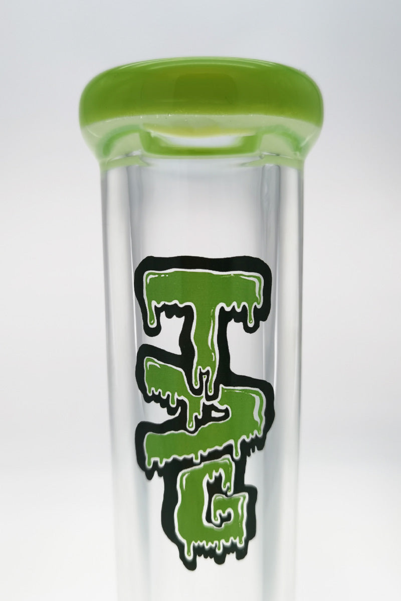 TAG - 12" Beaker 50x9MM - 18/14MM Downstem (4.00") - Discreet Smoker