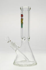 TAG - 12" Beaker 50x9MM - 18/14MM Downstem (4.00") - Discreet Smoker