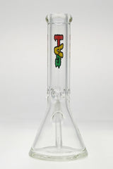 TAG - 12" Beaker 50x9MM - 18/14MM Downstem (4.00") - Discreet Smoker