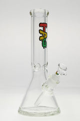 TAG - 12" Beaker 50x9MM - 18/14MM Downstem (4.00") - Discreet Smoker