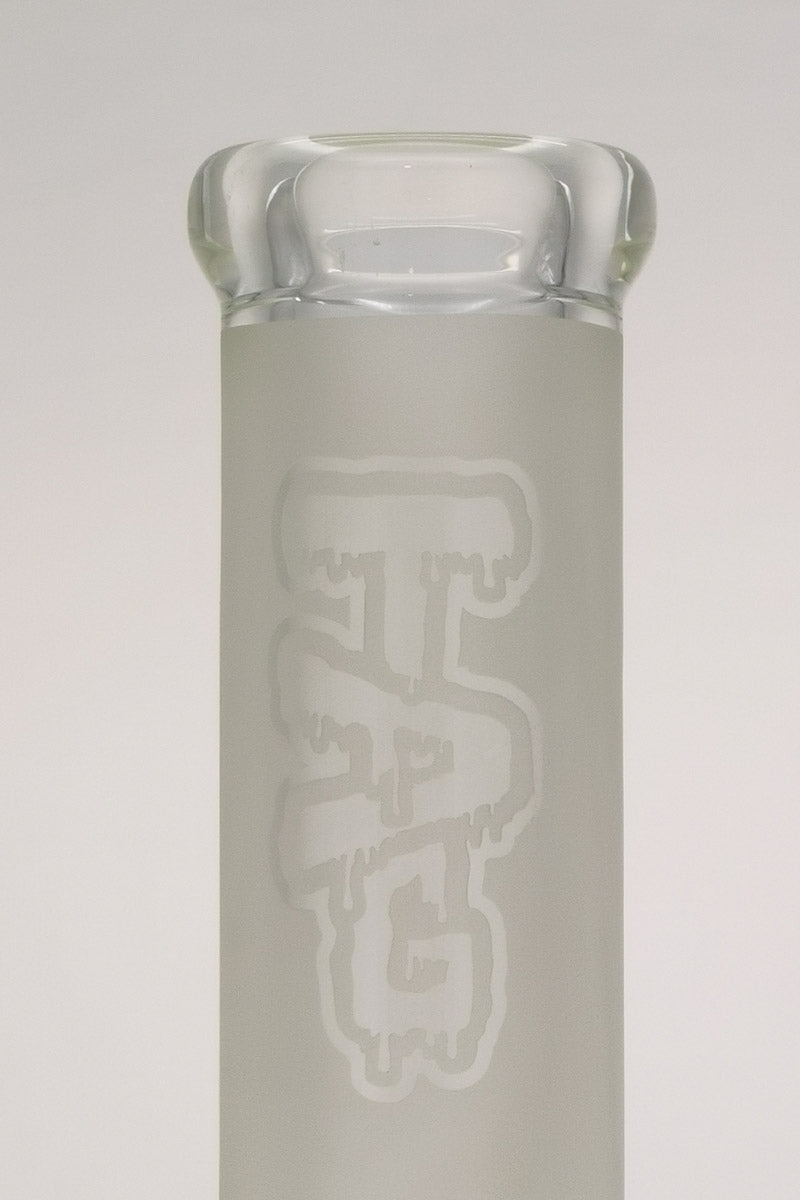 TAG - 12" Beaker 50x9MM - 18/14MM Downstem (4.00") - Discreet Smoker