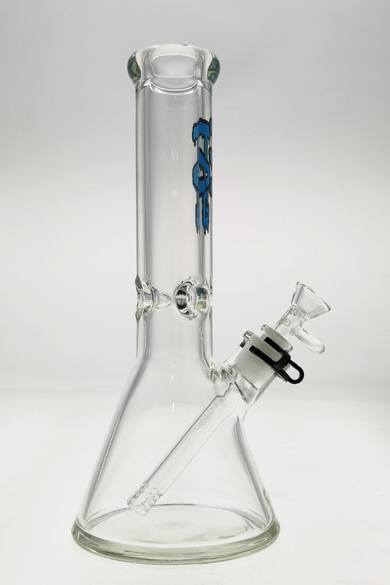 TAG - 12" Beaker 50x9MM - 18/14MM Downstem (4.00") - Discreet Smoker