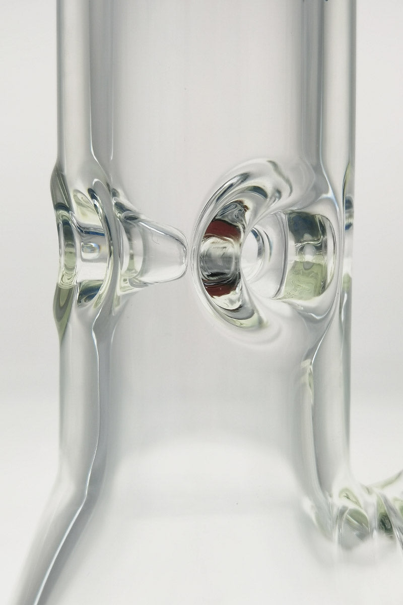 TAG - 12" Beaker 50x9MM - 18/14MM Downstem (4.00") - Discreet Smoker