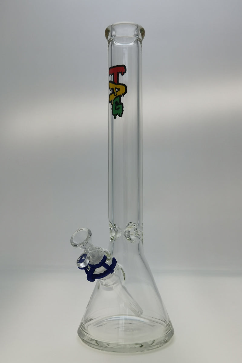 TAG - 18" Beaker 50x7MM - 18/14MM Downstem (4.50") - Discreet Smoker