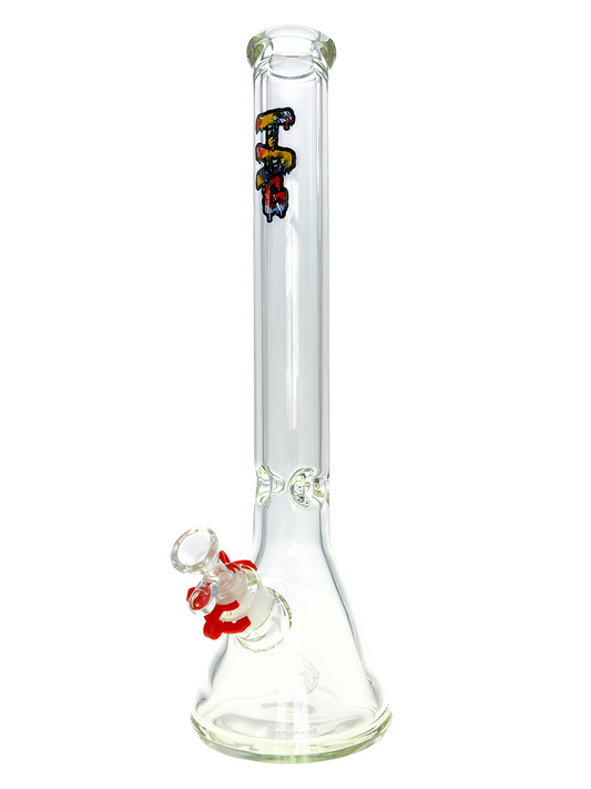 TAG - 18" Beaker 50x9MM (SUPER THICK) - 18/14MM Downstem (4.50") - Discreet Smoker
