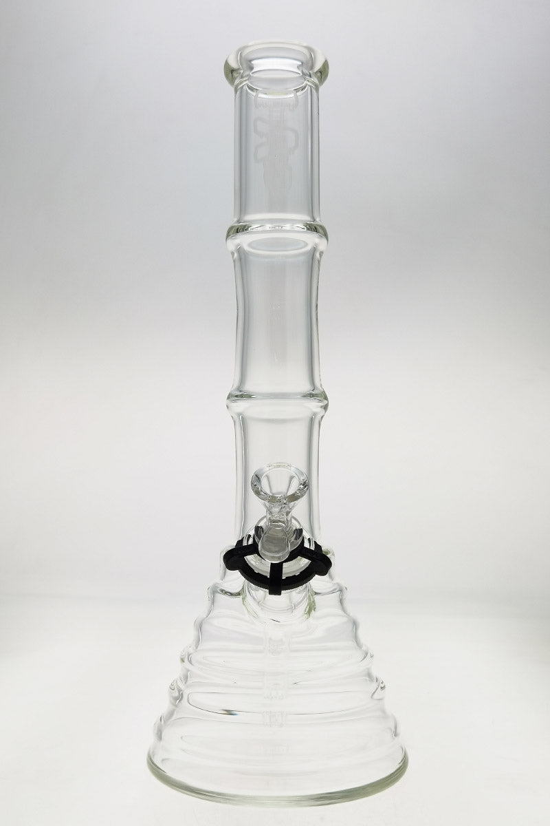 TAG - 15" Beaker Bamboo 50x7MM (4.50") 18/14MM Downstem - Discreet Smoker