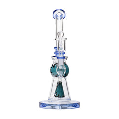 Human Grade 10" Mini Gumball Rig Glass Water Pipe - Discreet Smoker