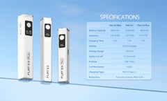 Yocan Flat 2.0 510 Thread Battery - Discreet Smoker