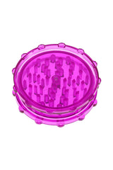 3" Acrylic Magnetic 2-Part Herb Grinder “Color Pop” – Choose Color