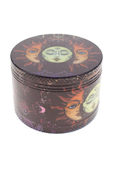 Metal Decal 4-Part Herb Grinder – 2½″