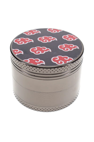 Decal 4-Part Metal Herb Grinder “Lid Trip” – 2″, 2½″ – Assorted - Discreet Smoker