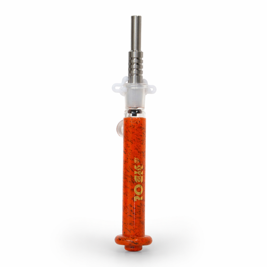 Ember Wand 14mm Rock Glass Nectar Straw - Discreet Smoker
