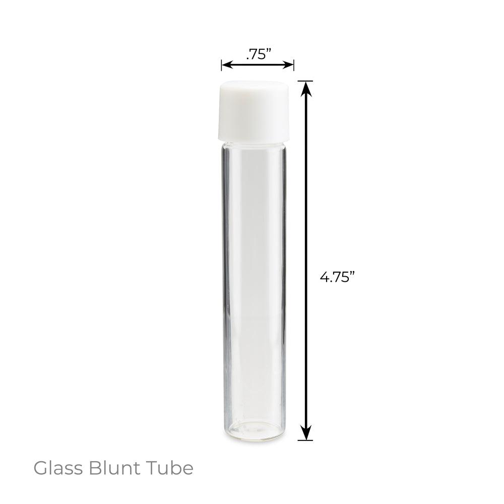 Loud Lock Glass Joint Tube Bulk 500ct – Clear - Discreet Smoker