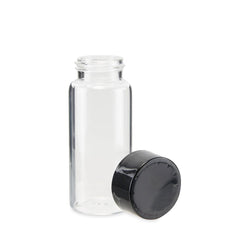 76mm Child Resistant Glass Joint Jar w/ Lid – 416ct Bulk - Discreet Smoker